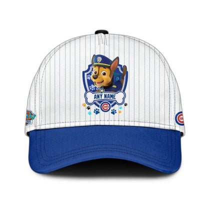 LIMITED EDITION - NEW CUSTOMIZED MLB04 CCS CHICAGO CUBS x PAW PATROL BASEBALL JERSEY & CAP