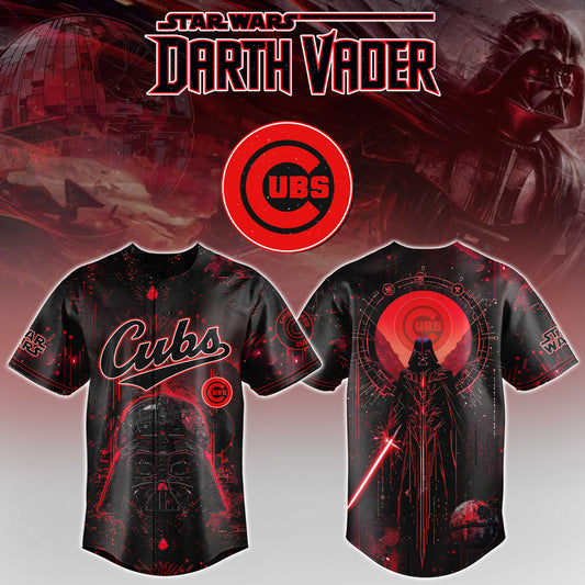 LIMITED EDITION - NEW CUSTOMIZED MLB04 CCS CHICAGO CUBS x STAR WARS BASEBALL JERSEY