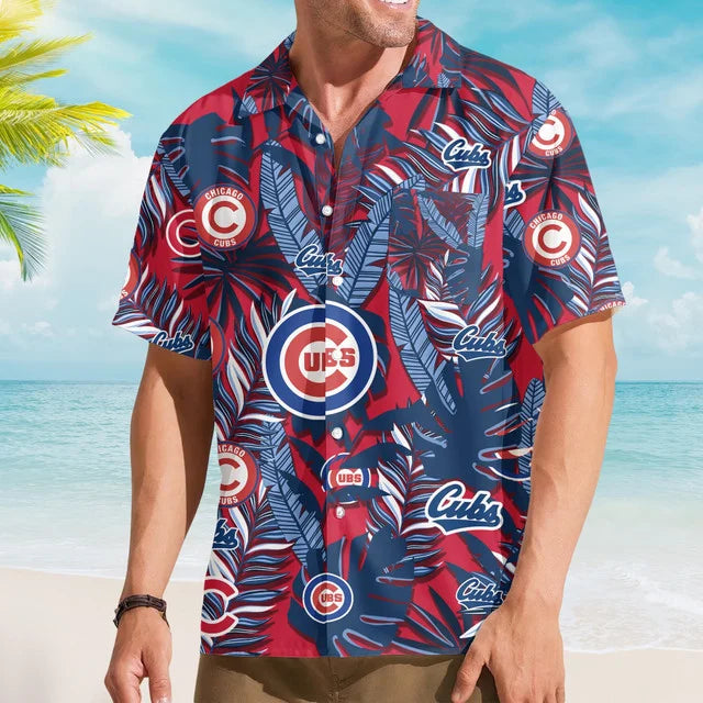 LIMITED EDITION - NEW CUSTOMIZED MLB04 CCS CHICAGO CUBS UNISEX HAWAIIAN SHIRT