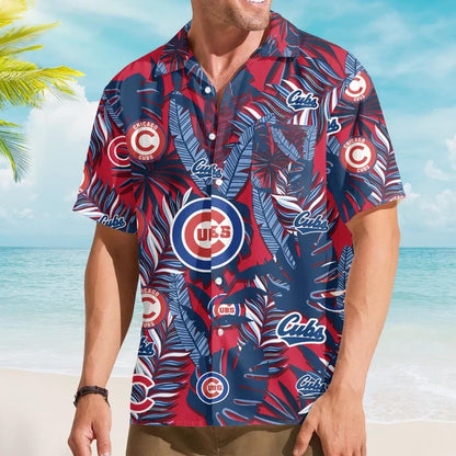 LIMITED EDITION - NEW CUSTOMIZED MLB04 CCS CHICAGO CUBS UNISEX HAWAIIAN SHIRT