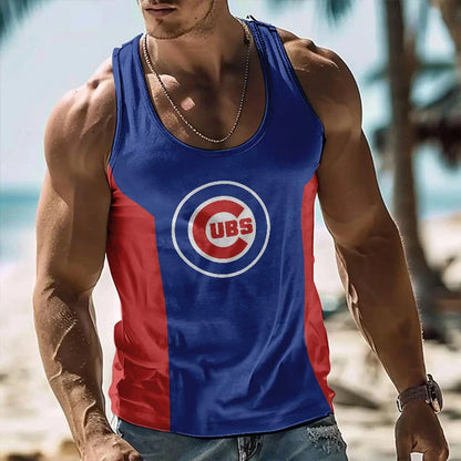 [FLASH SALE] NEW CUSTOMIZED MLB04 CHICAGO CUBS UNISEX TANK TOP