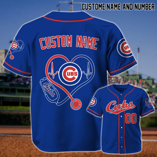 LIMITED EDITION - NEW CUSTOMIZED MLB04 CH CUBS BASEBALL JERSEY