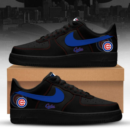 LIMITED EDITION - NEW CUSTOMIZED MLB01 CH CUBS AF1 SNEAKERS