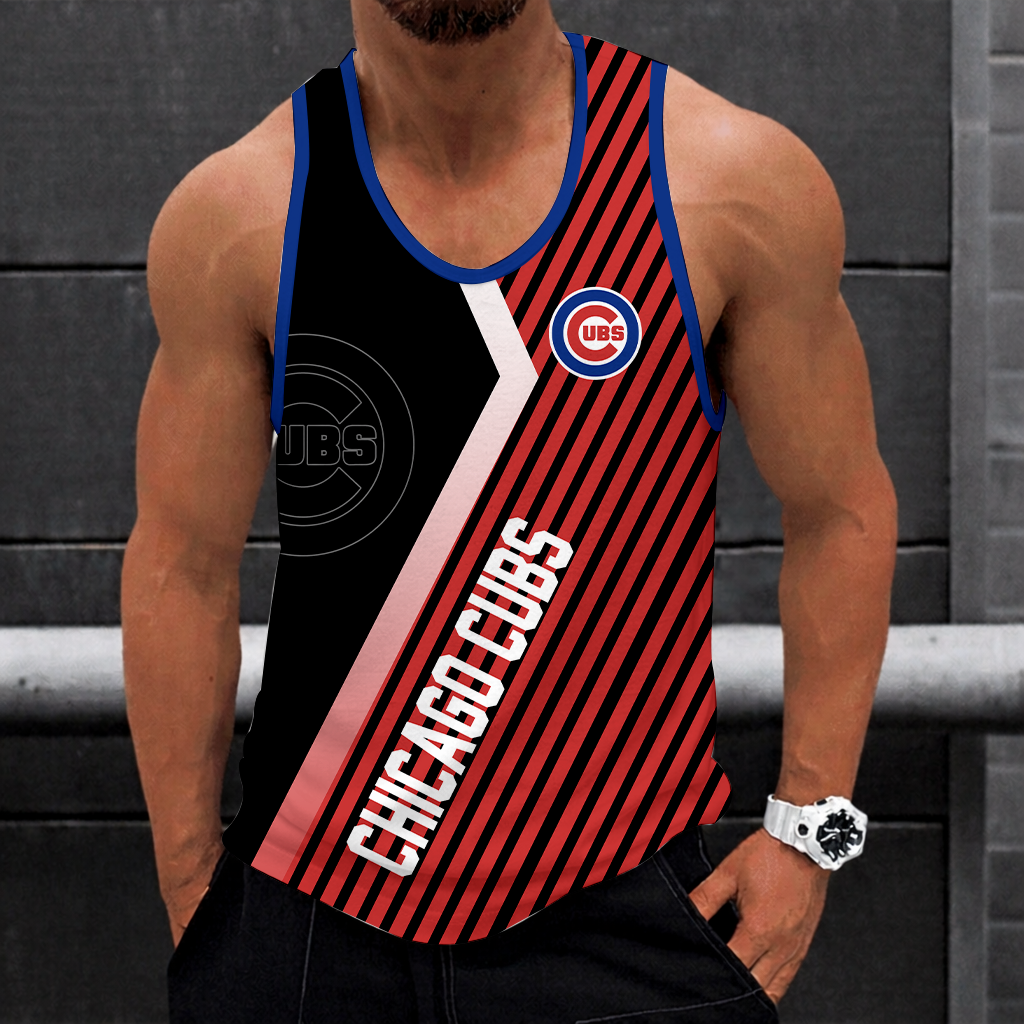LIMITED EDITION - NEW CUSTOMIZED MLB04 CHICAGO CUBS UNISEX TANK TOP