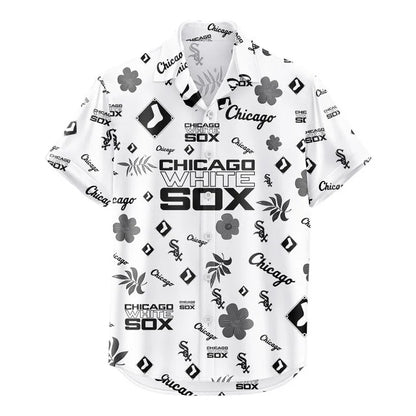 LIMITED EDITION - NEW CUSTOMIZED MLB26 CWS CHICAGO WHITE SOX UNISEX HAWAIIAN SHIRT & SHORTS SET
