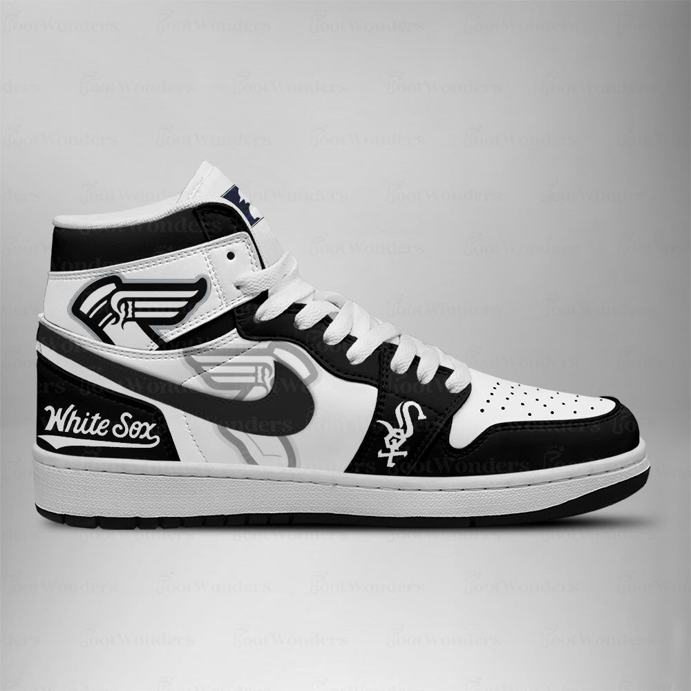 LIMITED EDITION - NEW CUSTOMIZED MLB26 CWS CHICAGO WHITE SOX AIR JORDAN SNEAKERS