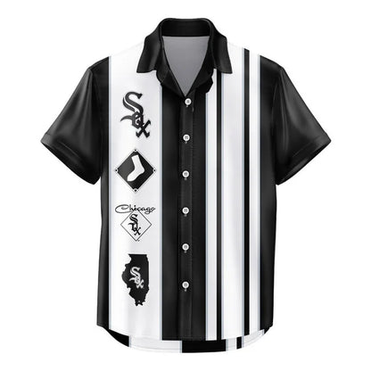 LIMITED EDITION - NEW CUSTOMIZED MLB26 CWS CHICAGO WHITE SOX UNISEX HAWAIIAN SHIRT