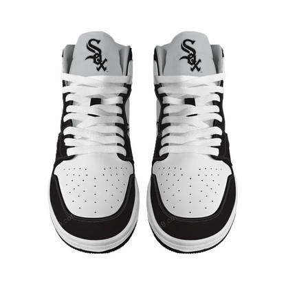 LIMITED EDITION - NEW CUSTOMIZED MLB26 CW SOX AIR JORDAN SNEAKERS