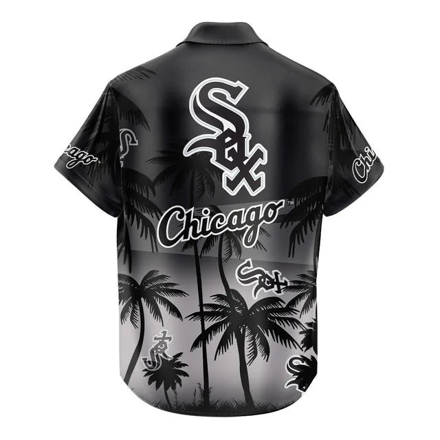 LIMITED EDITION - NEW CUSTOMIZED MLB26 CWS CHICAGO WHITE SOX UNISEX HAWAIIAN SHIRT & SHORTS SET