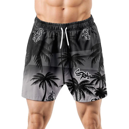 LIMITED EDITION - NEW CUSTOMIZED MLB26 CWS CHICAGO WHITE SOX UNISEX HAWAIIAN SHIRT & SHORTS SET