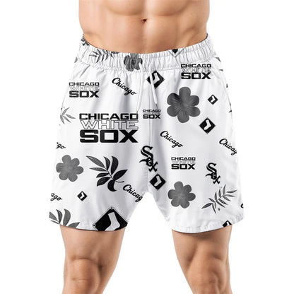 LIMITED EDITION - NEW CUSTOMIZED MLB26 CWS CHICAGO WHITE SOX UNISEX HAWAIIAN SHIRT & SHORTS SET