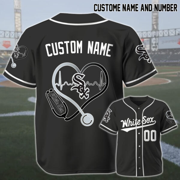 LIMITED EDITION - NEW CUSTOMIZED MLB26 CW SOX BASEBALL JERSEY