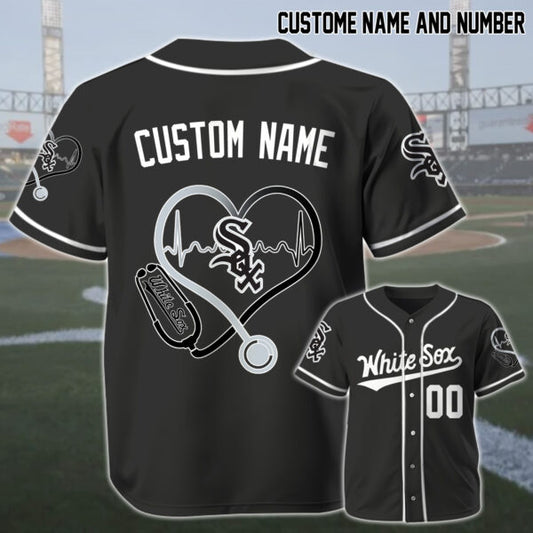 LIMITED EDITION - NEW CUSTOMIZED MLB26 CW SOX BASEBALL JERSEY