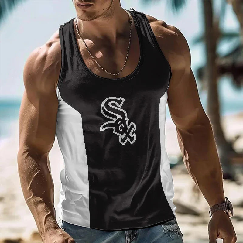 [FLASH SALE] NEW CUSTOMIZED MLB26 CHICAGO WHITE SOX UNISEX TANK TOP