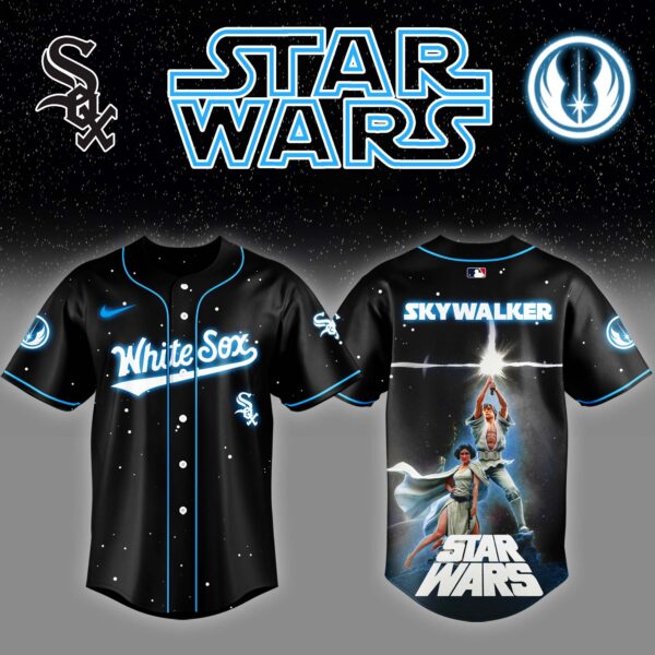 LIMITED EDITION - NEW CUSTOMIZED MLB26 CW SOX x STAR WARS BASEBALL JERSEY