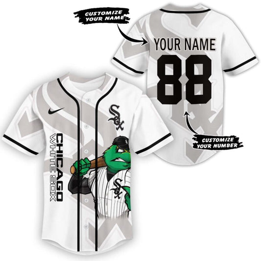LIMITED EDITION - NEW CUSTOMIZED MLB26 CWS CHICAGO WHITE SOX BASEBALL JERSEY