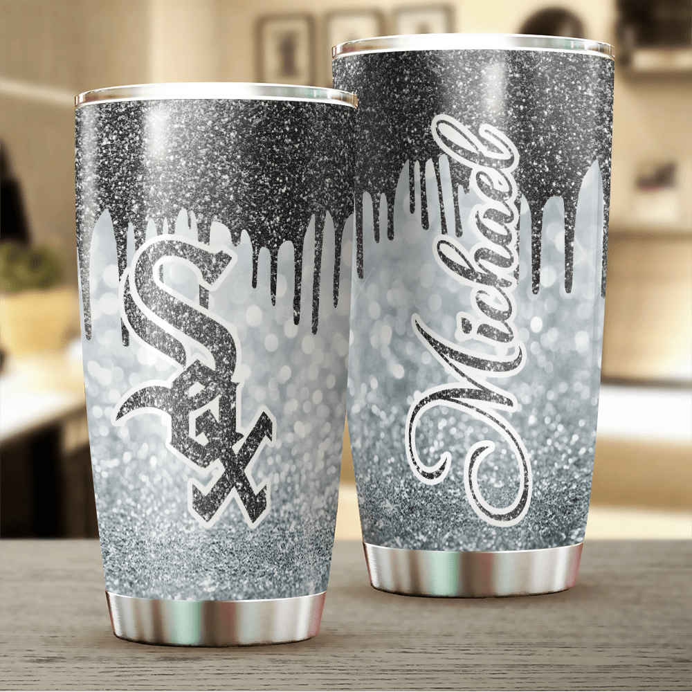 LIMITED EDITION - NEW CUSTOMIZED MLB26 CW SOX TUMBLER CUP