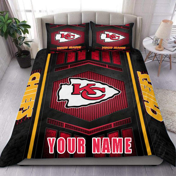 LIMITED EDITION - NEW PREMIUM NFL01 KCC KANSAS CITY CHIEFS BEDDING SET