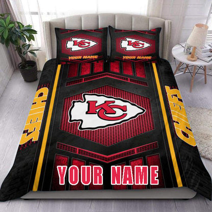 LIMITED EDITION - NEW PREMIUM NFL01 KCC KANSAS CITY CHIEFS BEDDING SET