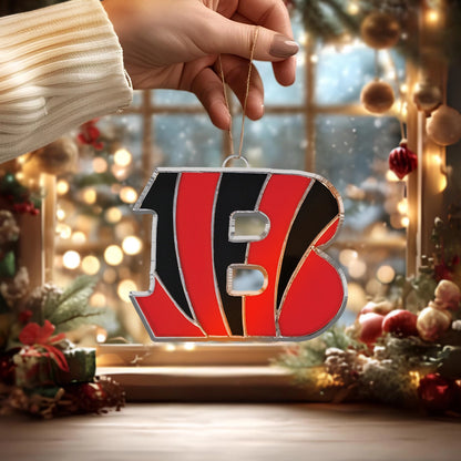 LIMITED EDITION - NEW CUSTOMIZED NFL16 CCB CINCINNATI BENGALS ACRYLIC ORNAMENT