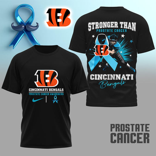 LIMITED EDITION - NEW CUSTOMIZED NFL16 CCB CINCINNATI BENGALS T-SHIRT