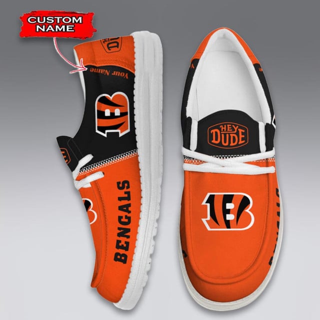 LIMITED EDITION - NEW CUSTOMIZED NFL16 CCB CINCINNATI BENGALS LOAFER SHOES