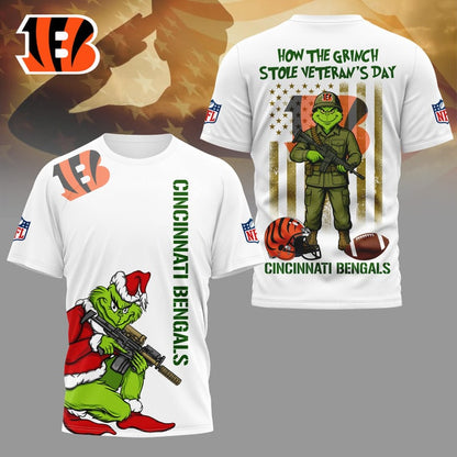 LIMITED EDITION - NEW CUSTOMIZED NFL16 CCB CINCINNATI BENGALS 3D SHIRT