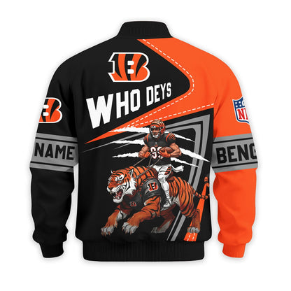 LIMITED EDITION - NEW CUSTOMIZED NFL16 CCB CINCINNATI BENGALS UNISEX T-SHIRT, POLO, HOODIE & JACKETS