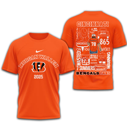 LIMITED EDITION - NEW CUSTOMIZED NFL16 CCB CINCINNATI BENGALS T-SHIRT | MULTIPLE COLORS AVAILABLE