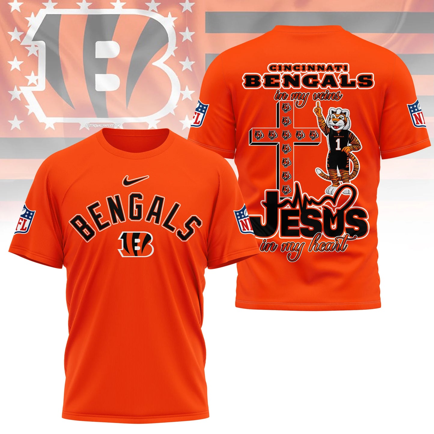 LIMITED EDITION - NEW CUSTOMIZED NFL16 CCB CINCINNATI BENGALS T-SHIRT | MULTIPLE COLORS AVAILABLE