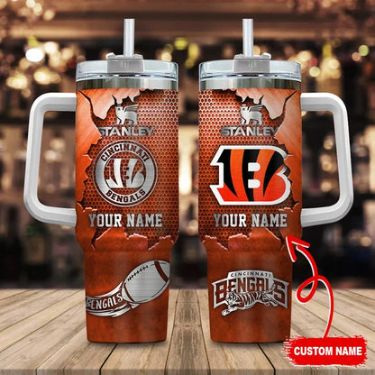 LIMITED EDITION - NEW CUSTOMIZED NFL16 CCB CINCINNATI BENGALS TUMBLER CUP
