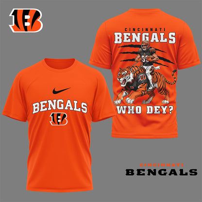LIMITED EDITION - NEW CUSTOMIZED NFL16 CCB CINCINNATI BENGALS NATION GEAR 3D SHIRT