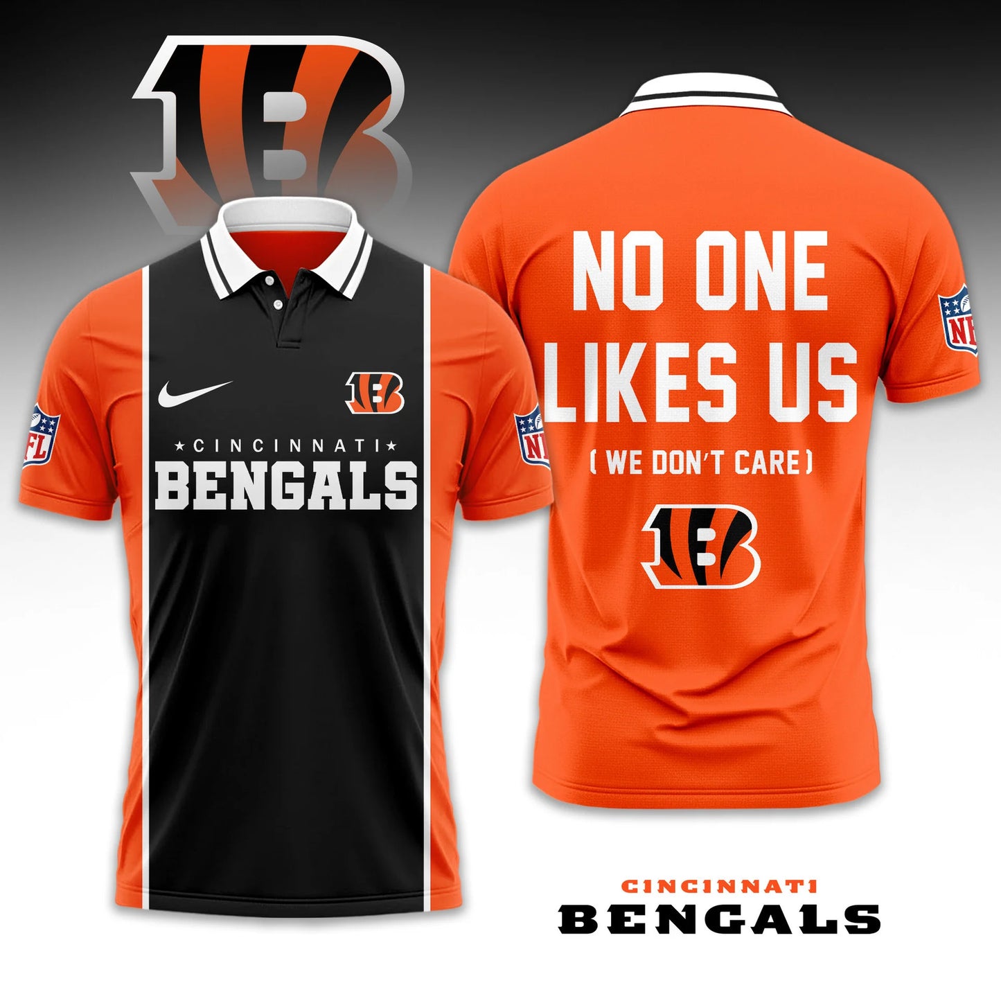 LIMITED EDITION - NEW CUSTOMIZED NFL16 CCB CINCINNATI BENGALS UNISEX T-SHIRT, POLO & HOODIE