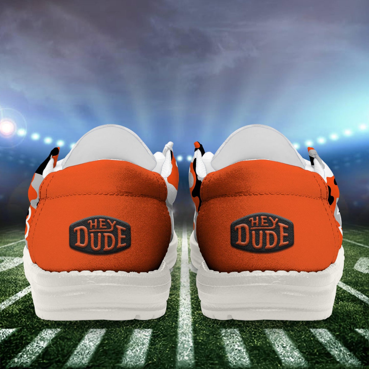 LIMITED EDITION - NEW CUSTOMIZED NFL16 CCB CINCINNATI BENGALS LOAFER SHOES