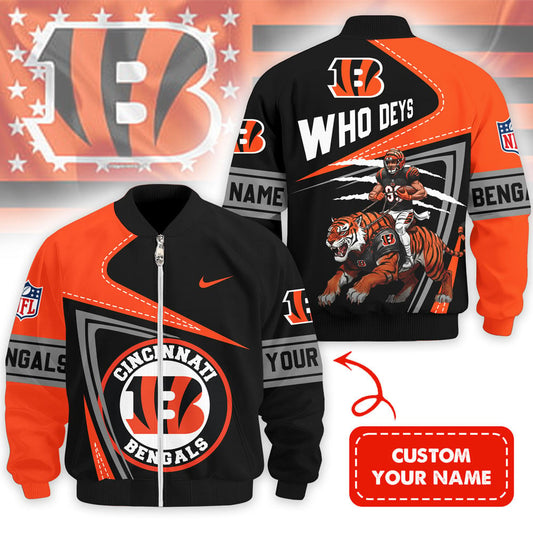 LIMITED EDITION - NEW CUSTOMIZED NFL16 CCB CINCINNATI BENGALS UNISEX T-SHIRT, POLO, HOODIE & JACKETS