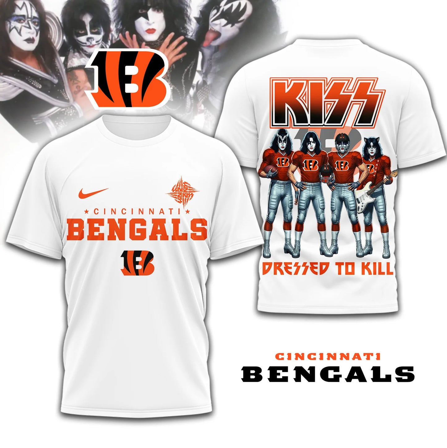 LIMITED EDITION - NEW CUSTOMIZED NFL16 CCB CINCINNATI BENGALS T-SHIRT | MULTIPLE COLORS AVAILABLE
