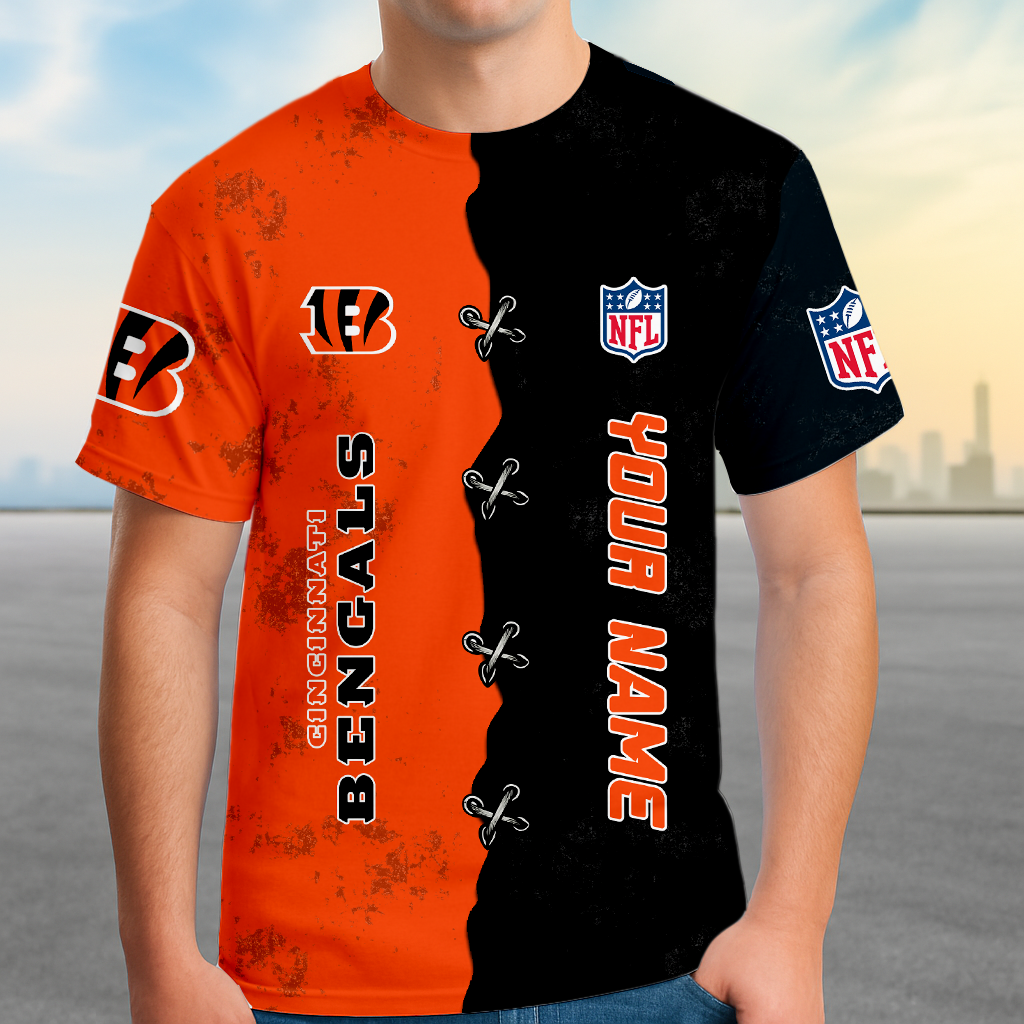 LIMITED EDITION - NEW CUSTOMIZED NFL16 CCB CINCINNATI BENGALS UNISEX T-SHIRT, POLO, HOODIE & JACKETS
