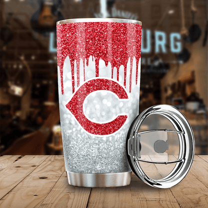 LIMITED EDITION - NEW CUSTOMIZED MLB05 CC REDS TUMBLER CUP
