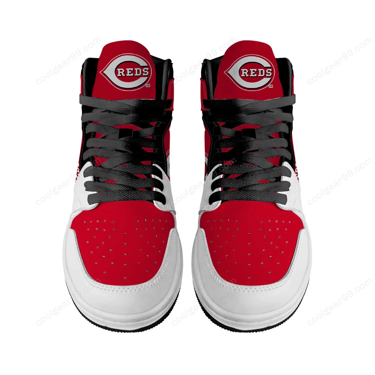 LIMITED EDITION - NEW CUSTOMIZED MLB05 CC REDS AIR JORDAN SNEAKERS