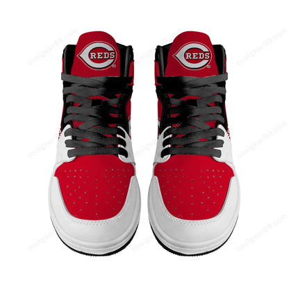 LIMITED EDITION - NEW CUSTOMIZED MLB05 CC REDS AIR JORDAN SNEAKERS
