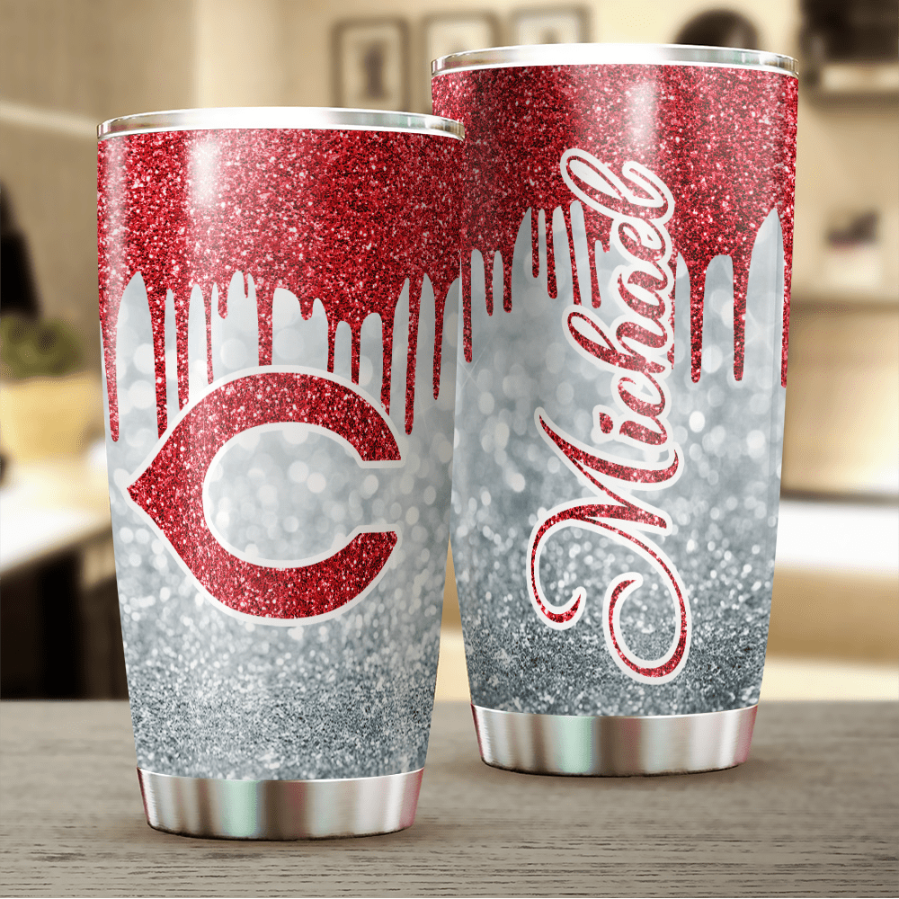 LIMITED EDITION - NEW CUSTOMIZED MLB05 CC REDS TUMBLER CUP
