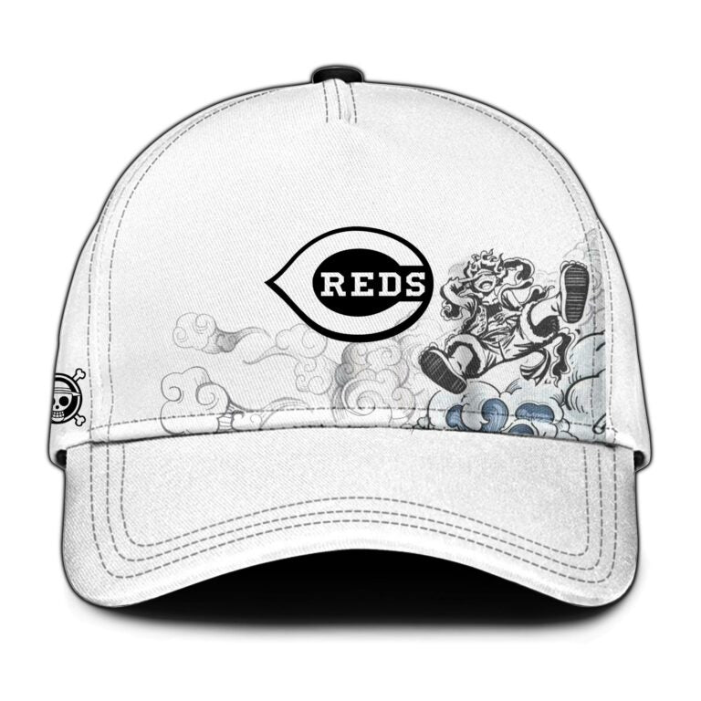 LIMITED EDITION - NEW CUSTOMIZED MLB05 CRS CINCINNATI REDS x ONE PIECE BASEBALL JERSEY & CAP
