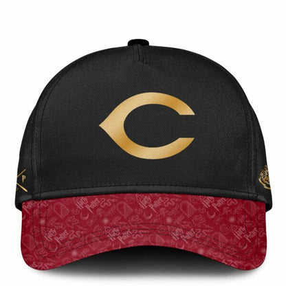 LIMITED EDITION - NEW CUSTOMIZED MLB05 CRS CINCINNATI REDS x HARRY POTTER BASEBALL JERSEY & CAP