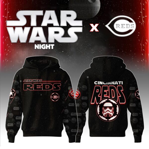 LIMITED EDITION - NEW CUSTOMIZED MLB05 CC REDS x STAR WARS T-SHIRT, HOODIE, ZIP HOODIE