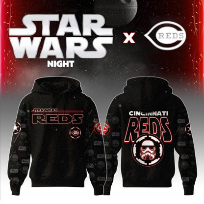 LIMITED EDITION - NEW CUSTOMIZED MLB05 CC REDS x STAR WARS T-SHIRT, HOODIE, ZIP HOODIE