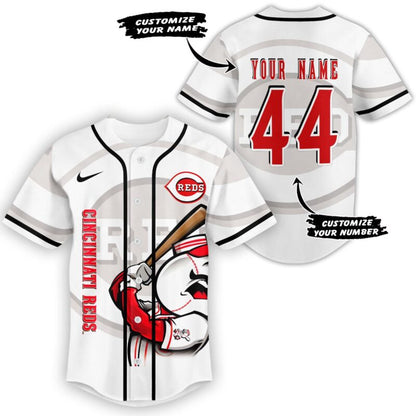 LIMITED EDITION - NEW CUSTOMIZED MLB05 CRS CINCINNATI REDS BASEBALL JERSEY