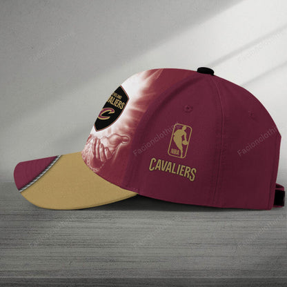 LIMITED EDITION - NEW CUSTOMIZED NBA02 CCA CLEVELAND CAVALIERS CLASSIC CAP