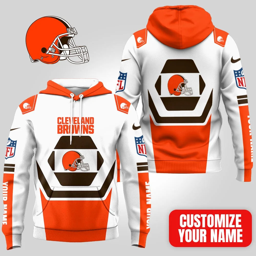 LIMITED EDITION - NEW CUSTOMIZED NFL29 CLB CLEVELAND BROWNS UNISEX T-SHIRT, POLO, HOODIE & JACKETS