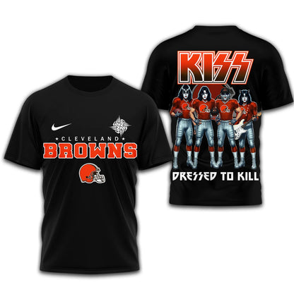 LIMITED EDITION - NEW CUSTOMIZED NFL29 CLB CLEVELAND BROWNS T-SHIRT | MULTIPLE COLORS AVAILABLE