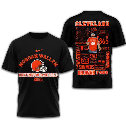 LIMITED EDITION - NEW CUSTOMIZED NFL29 CLB CLEVELAND BROWNS T-SHIRT | MULTIPLE COLORS AVAILABLE